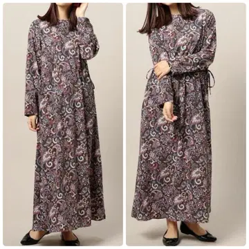 뷰티 앤 유스 유나이티드 애로우즈 원피스 페이즐리 무늬 2way