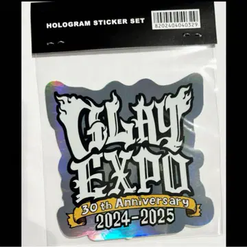 GLAY EXPO 2025 홀로그램 스티커 2종 세트 오다 에이치로