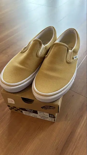 Vans V98CLA 슬립온 L.Beige 37 23.5