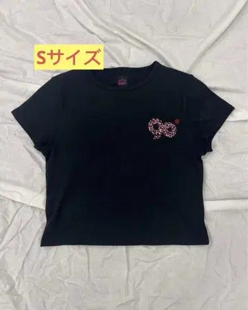 9090 걸 90 로고 걸 크롭 티셔츠 S