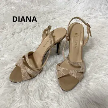DIANA 다이애나 베이지 핑크 베이지 하이힐 24