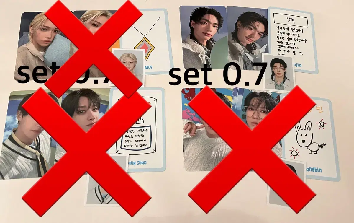 Stray Kids Skiz Hyunjin Poca ID Photo Set