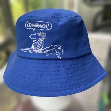 스누피 버킷 햇 파랑 PEANUTS