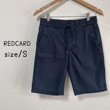 REDCARD 레드카드 하프 팬츠 네이비 S 바지 캐주얼