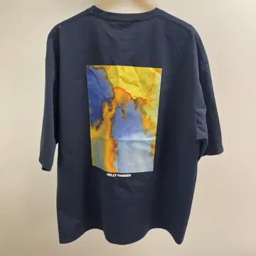 HELLY HANSEN 네이비 티셔츠