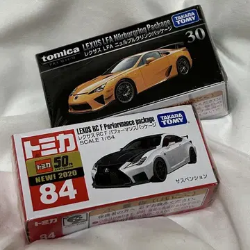 타카라토미 LEXUS LFA & RC F 토미카 세트