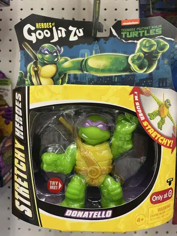 Goo Jit Zu 스트레치 히어로즈 터틀즈 세트