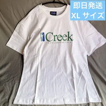 Creek Angler's Device 티셔츠 XL 사이즈 화이트