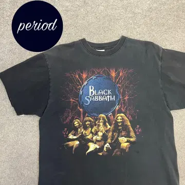 P1932 BLACKSABBATH 90s 리유니온 투어 티셔츠 레어