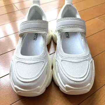 통굽 벨트 스니커즈 OT3737 통굽 스니커즈 벨트 스니커즈 23cm