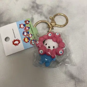 오사카 만국 박람회 입체 마스코트 컬러 키링 산리오 얏쿠얏쿠 포차코