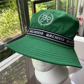 ARCHIVIO 버킷 햇 그린 9.0