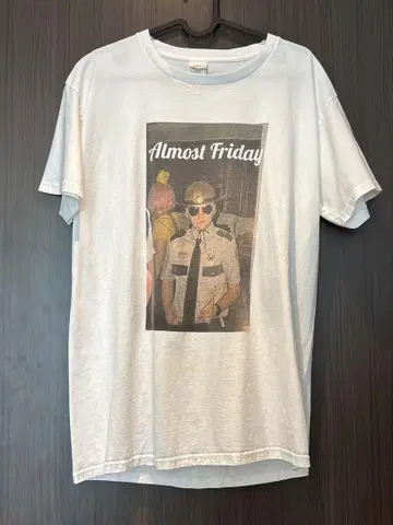 almost Friday 빅 티셔츠 US 빈티지 M