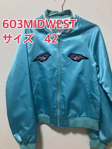 603MIDWEST 스카이블루 스카잔 사이즈 42 자수