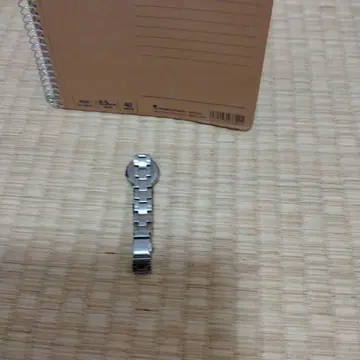 스테인리스 스틸 쿼츠 손목시계 화이트 다이얼 알바 세이코 제공
