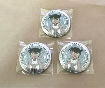 명탐정 코난 거리 산책 캔뱃지 글리터 에도가와 코난