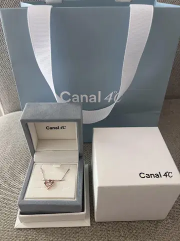 Canal 4C 하트 모양 펜던트 목걸이