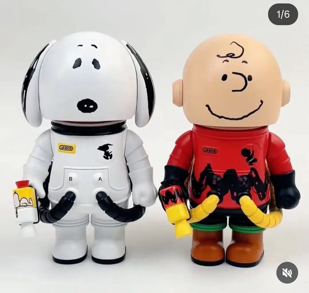 팝마트 스페이스몰리 스누피 100% 세트 새상품