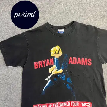 P1933 빈티지 90년대 BRYAN ADAMS 투어 티셔츠