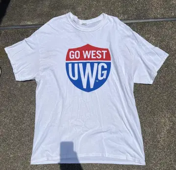 GILDAN 티셔츠 GO WEST UWG 호 화이트