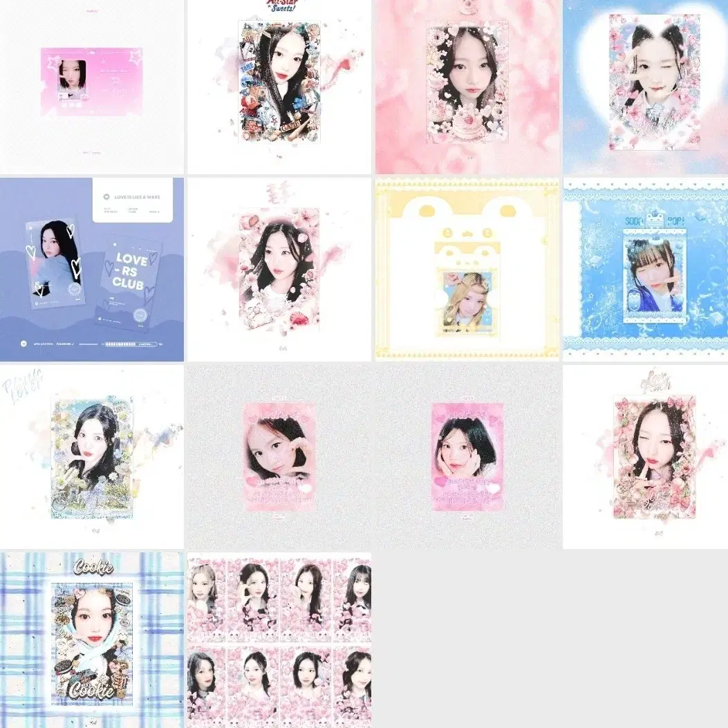 Hearts to Hearts Megacoffee photocard on Bunjang Global Site.