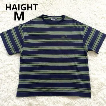 HAIGHT 헤이트 티셔츠 멀티 보더 스트릿 남성용 M