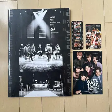 WEST. 10th Anniversary Live W 팜플렛