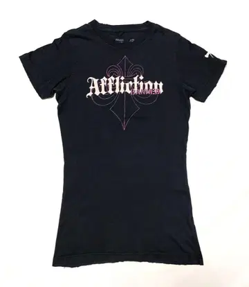 AFFLICTION BANNED 아플릭션 밴딩 여성용 티셔츠
