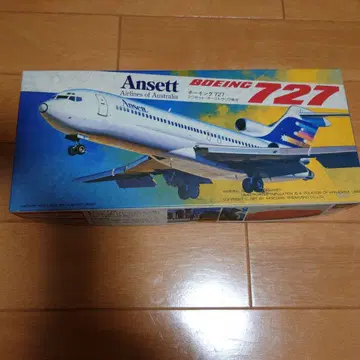 하세가와 Boeing 727 언셋 호주 항공 1/200