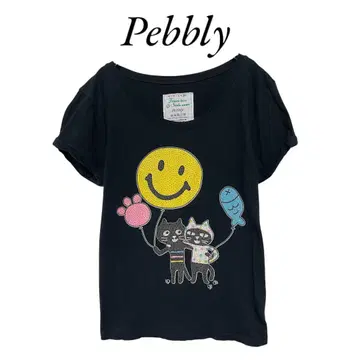 Pebbly 페블리 LALACUB 라라큐브 Me&Yo 티셔츠 반팔