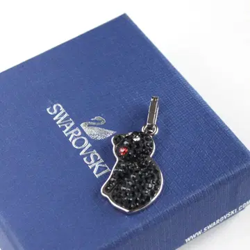 스와로브스키 shady 블랙 양 참 펜던트 탑