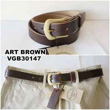 ARTBROWN(아트 브라운) 남성용 가죽 벨트 30147 32