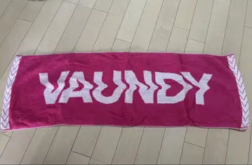 vaundy 타월 핑크