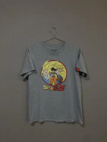 90s 00s 드래곤볼 Z 그레이 티셔츠 M 사이즈