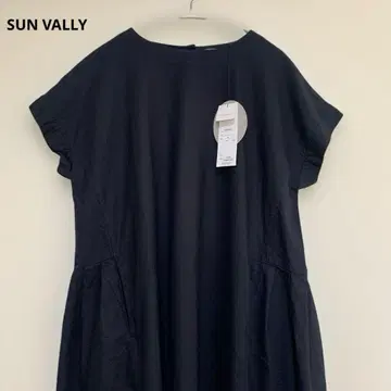 SUN VALLY 제품 염색 옥스 네이비 원피스