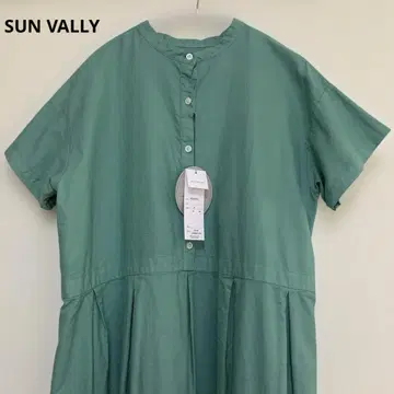 SUN VALLY 제품 염색 옥스 절개 2way 원피스