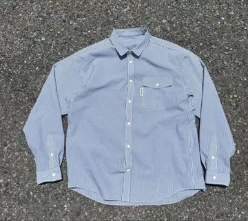 ridge mountain gear 스트라이프 셔츠 시어서커 긴팔