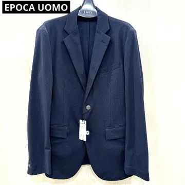 EPOCA UOMO 저지 자켓 네이비 미사용 새상품 택 포함