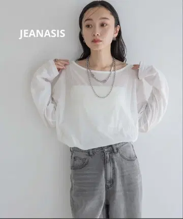 JEANASIS 지나시스 시어 텐지크론 TEE