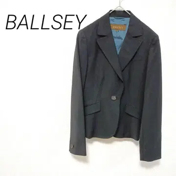 BALLSEY 다크 그레이 테일러드 자켓 M 사이즈 파란색 안감 새상품급