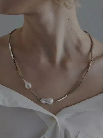 Bijou R.I Pearl Necklace 펄 목걸이
