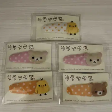 리락쿠마 헤어핀 세트