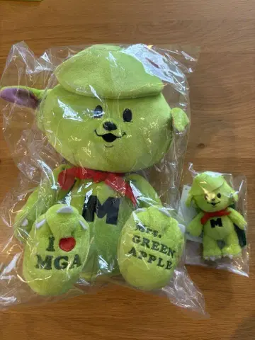 그린 컬러 봉제 인형 세트 I LOVE MGA