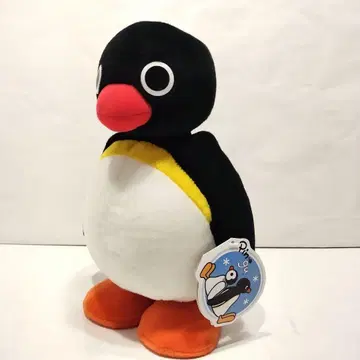 핑구 슈퍼 점보 토코토코 걷는 봉제 인형 종이 택 포함 SEGA