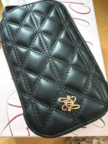 RANDA 퀼팅 멀티 숄더 블랙