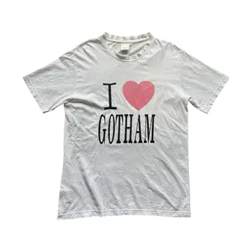 넘버나인 02SS 모던 에이지 GOTHAM 티셔츠