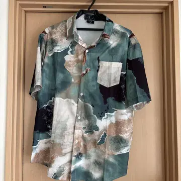 패턴 셔츠 반팔