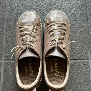 컴포트 클리닉 여성용 스니커즈 베이지 23cm