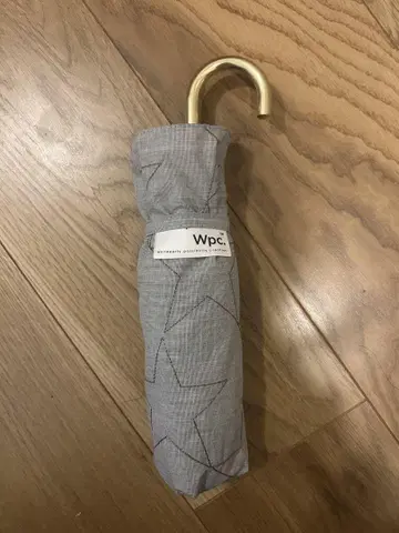 Wpc. 그레이 별 접이식 양산