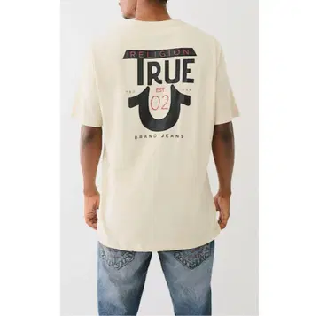 무료배송 새상품 TRUE RELIGION LOGO TR CREW XL